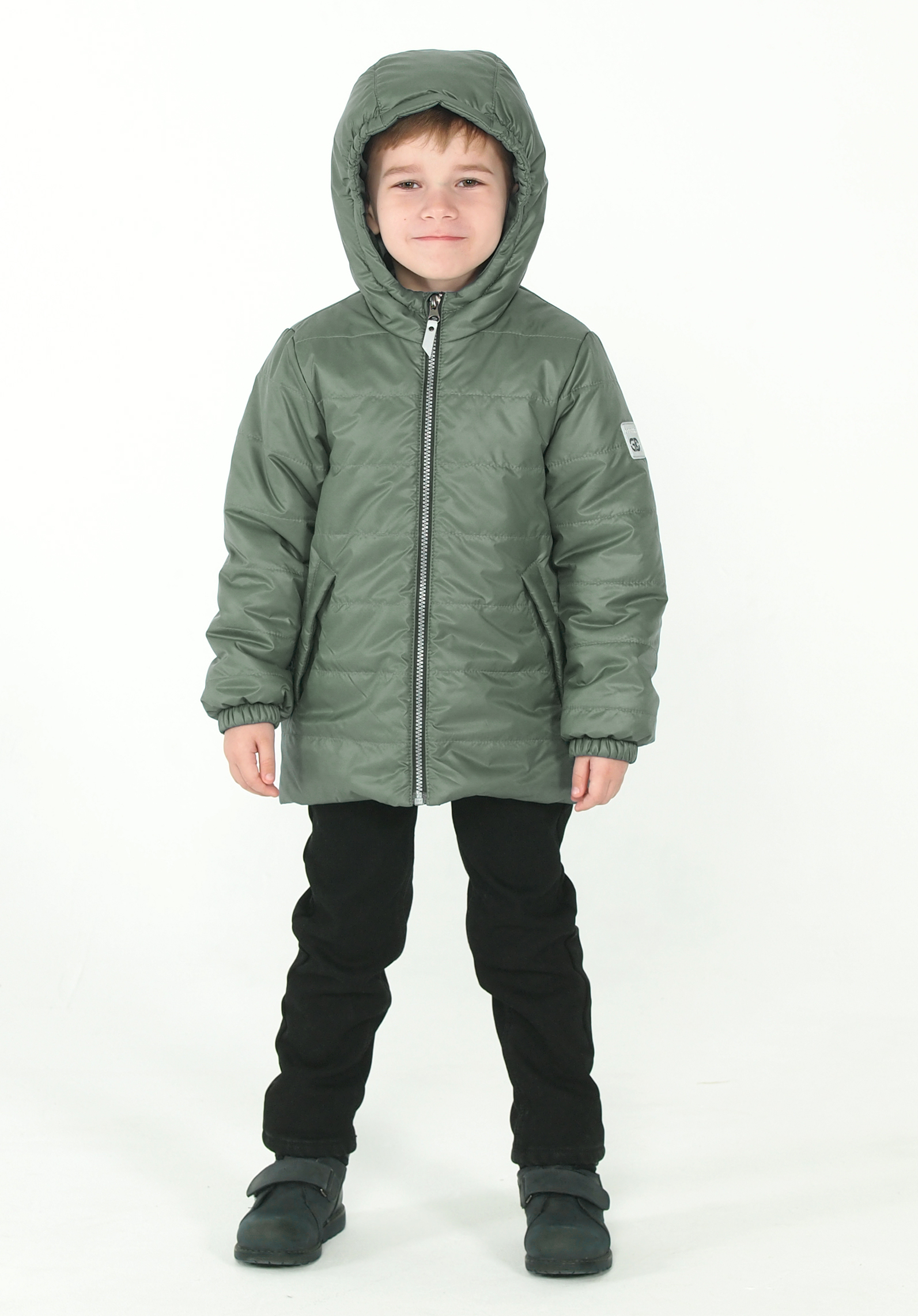 Куртка GooDvinKids К32024-02/шалфей - фото 3