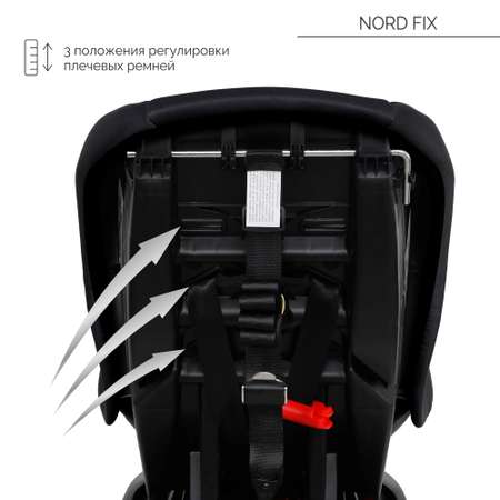 Автокресло Babyton Nord Fix 0+/I Black-Grey