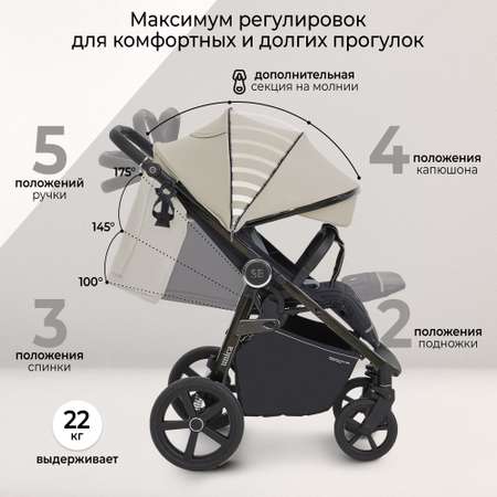 Коляска прогулочная Sweet Baby Unica Olive Green