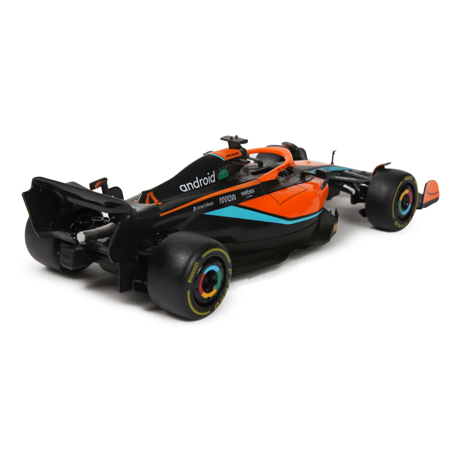 Машина Rastar РУ 1:18 McLaren F1 MCL36 Оранжевая 93300 - фото 4