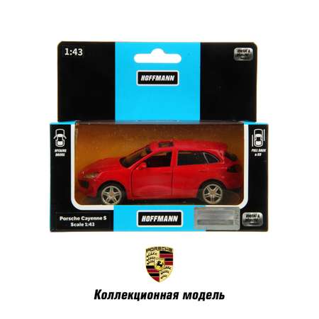 Автомобиль HOFFMANN Porsche 1:43 инерционный красный