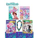 Комплект Enchantimals Раскраски 4 шт + Набор Создай украшение