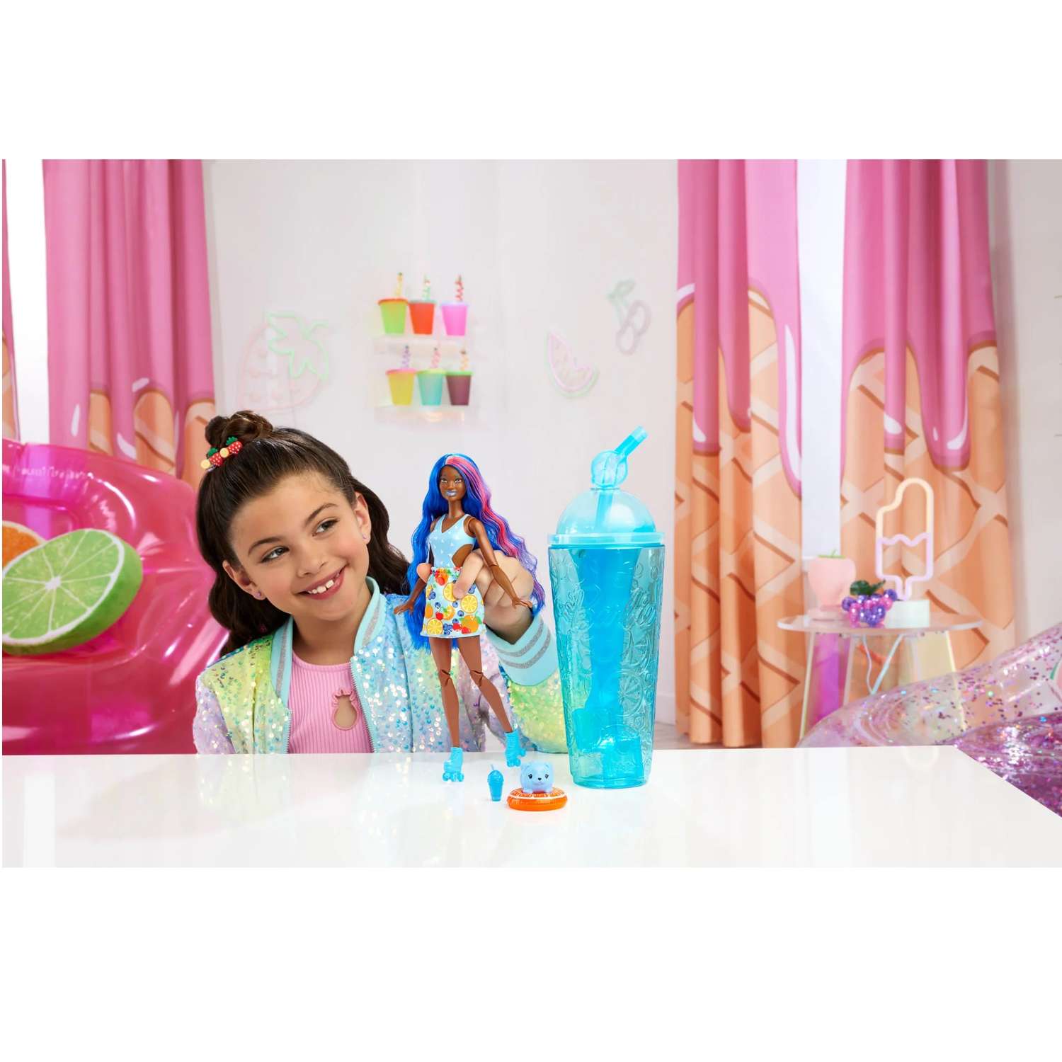 Кукла Barbie Pop Reveal Сочные фрукты HNW42 HNW42 - фото 4