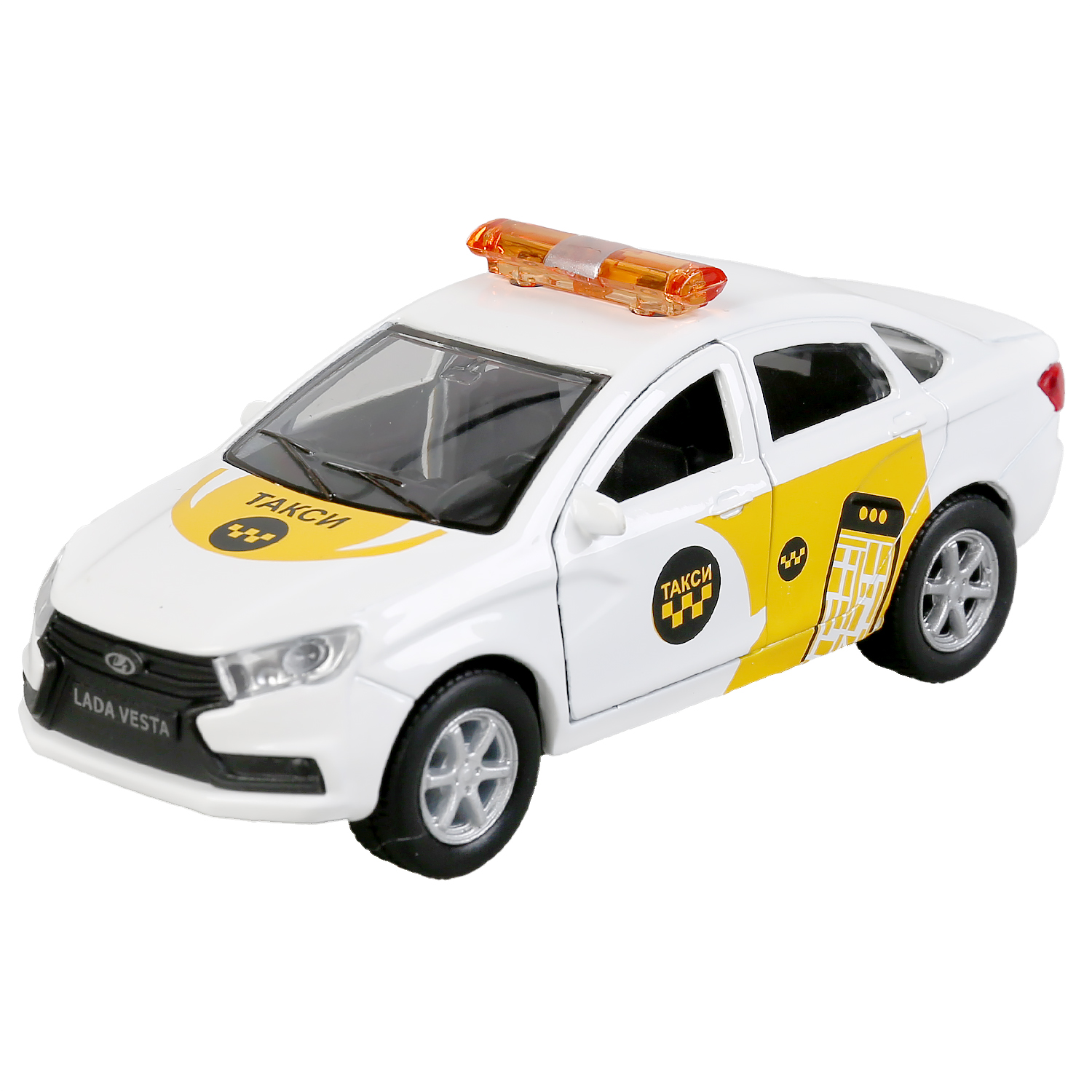 Автомобиль Технопарк LADA vesta Такси белый 298516 - фото 1
