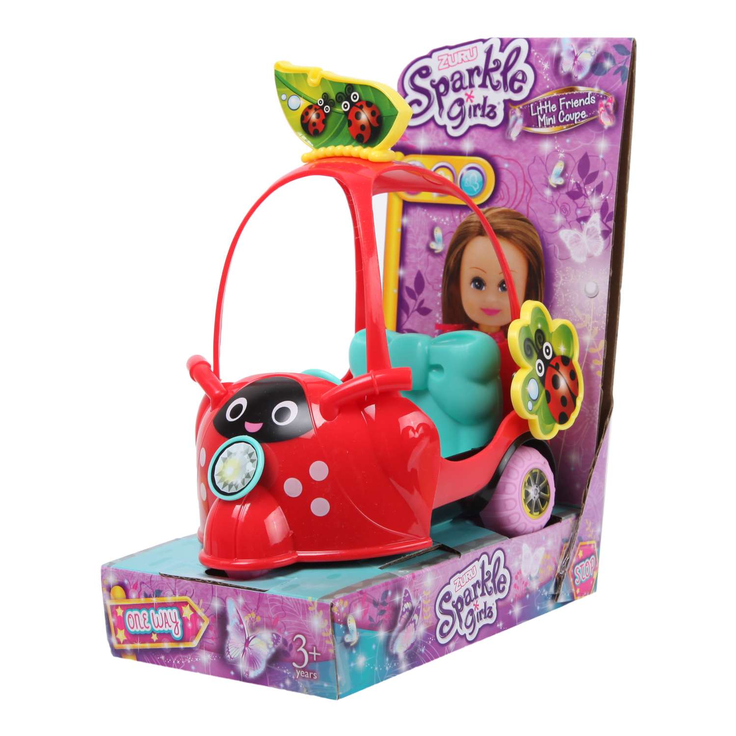Машина для мини кукол Sparkle Girlz Красная 75228 75228 - фото 2