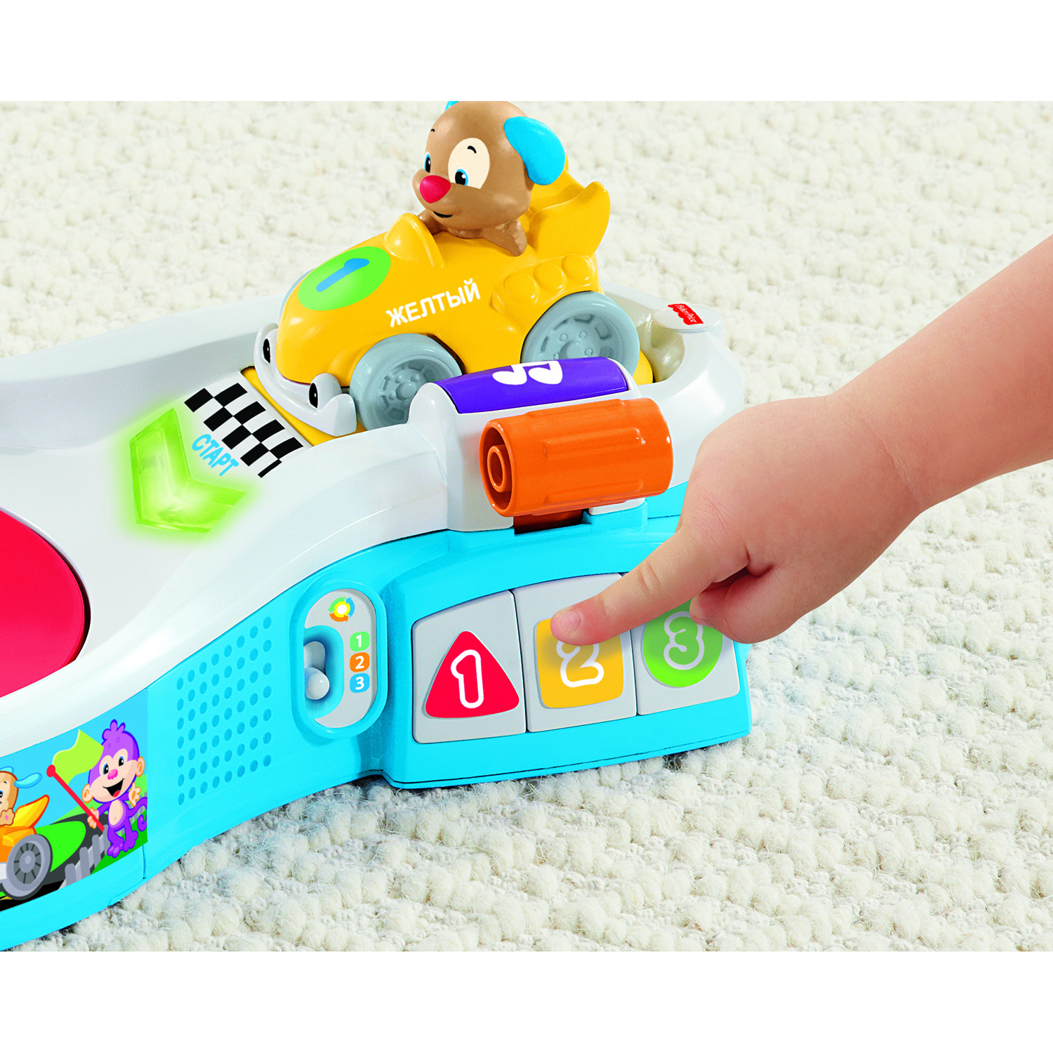 Площадка Fisher Price Smart Stages для весел гонок щенка - фото 6