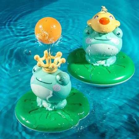 Лягушка фонтан ЦДМ Игрушки для ванной и купания