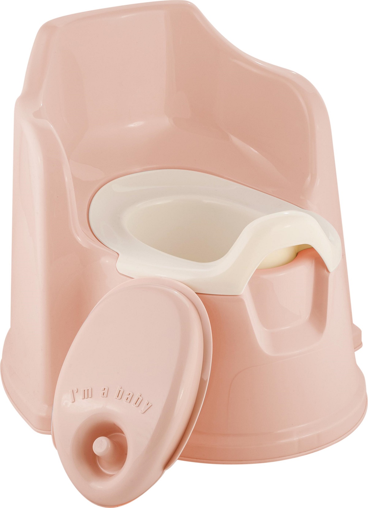 Горшок Lalababy Protect Me с крышкой детский Розовый LA104211032 - фото 1