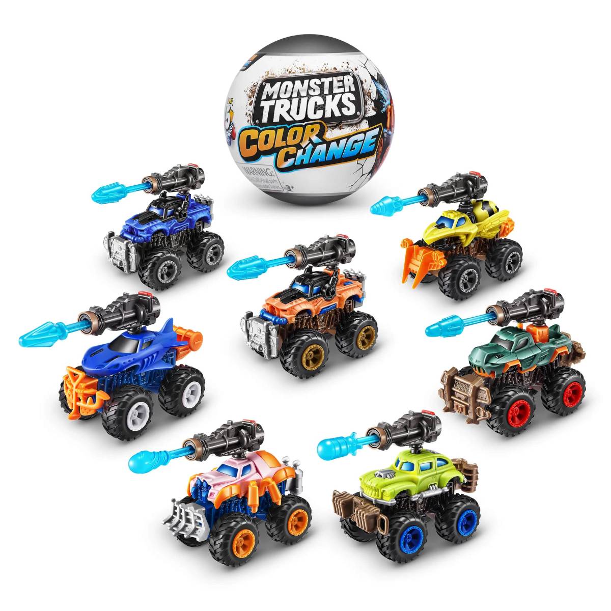 Игровой набор Zuru Monster Truck машинка с аксессуарами 77422 - фото 4