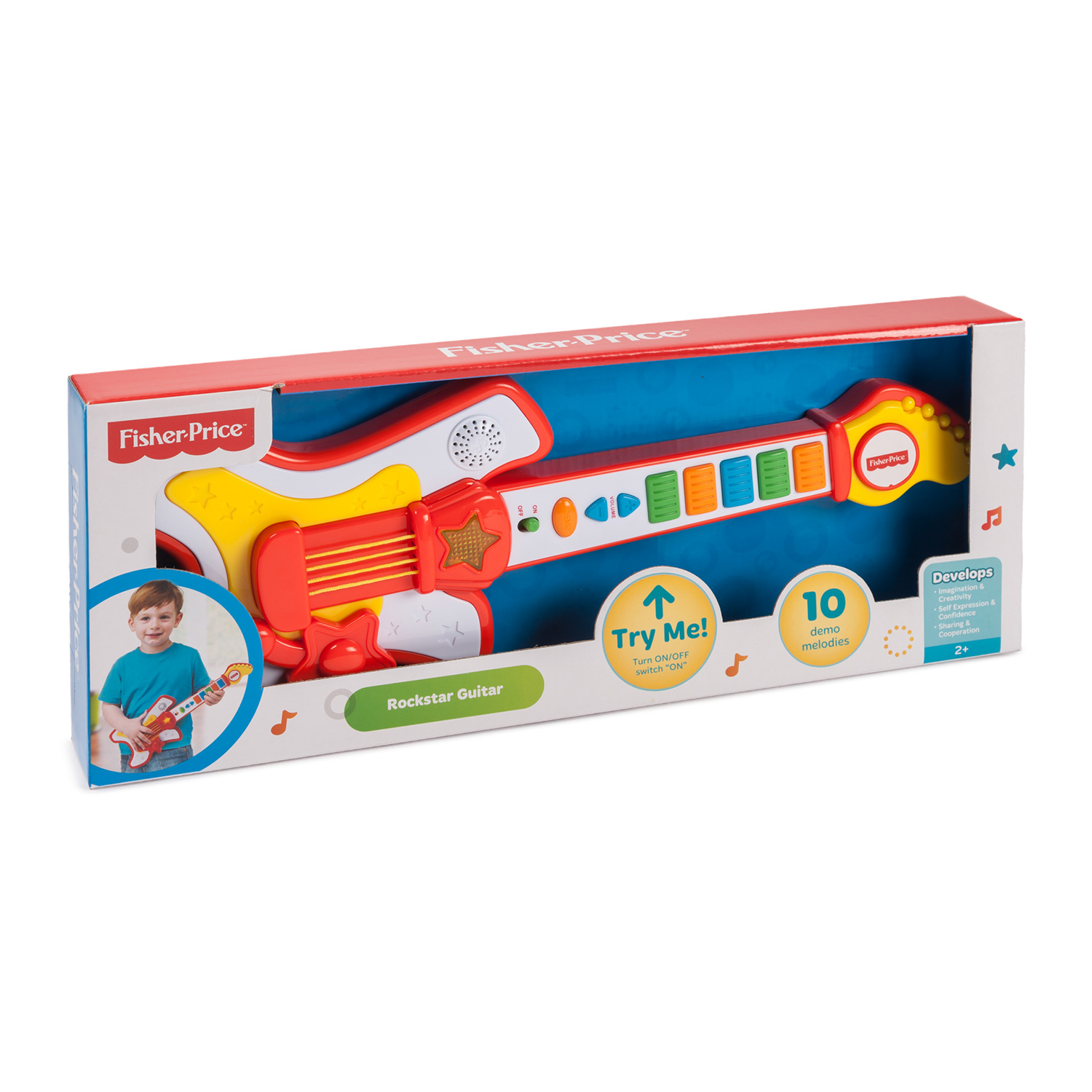 Музыкальная игрушка Fisher Price Гитара - фото 3