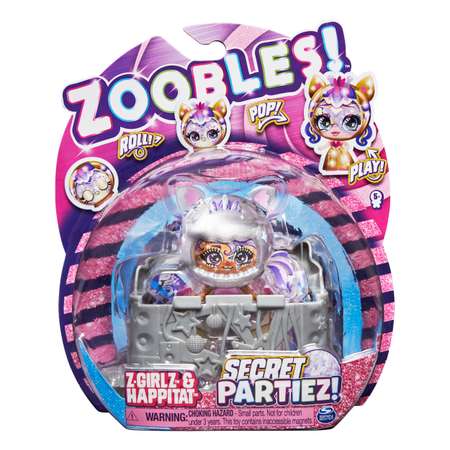 Набор ZOOBLES Малышка ЗУ Секретная вечеринка Fox 6061945/20137625