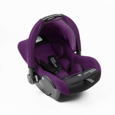 Автокресло детское Amarobaby Baby comfort группа 0+ Фиолетовый-Чёрный