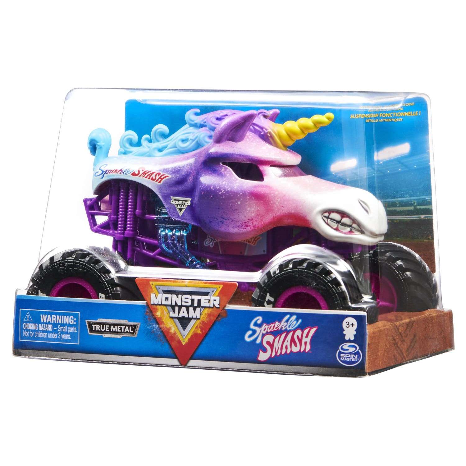 Машинка Monster Jam 1:24 Sprkling smh 6060894 6060894 - фото 3