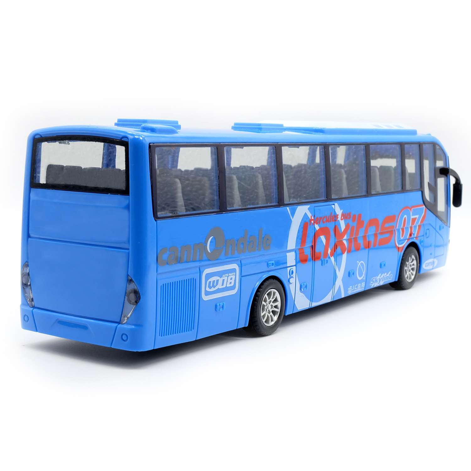 Автобус HK Industries РУ Синий 666-698A - фото 4
