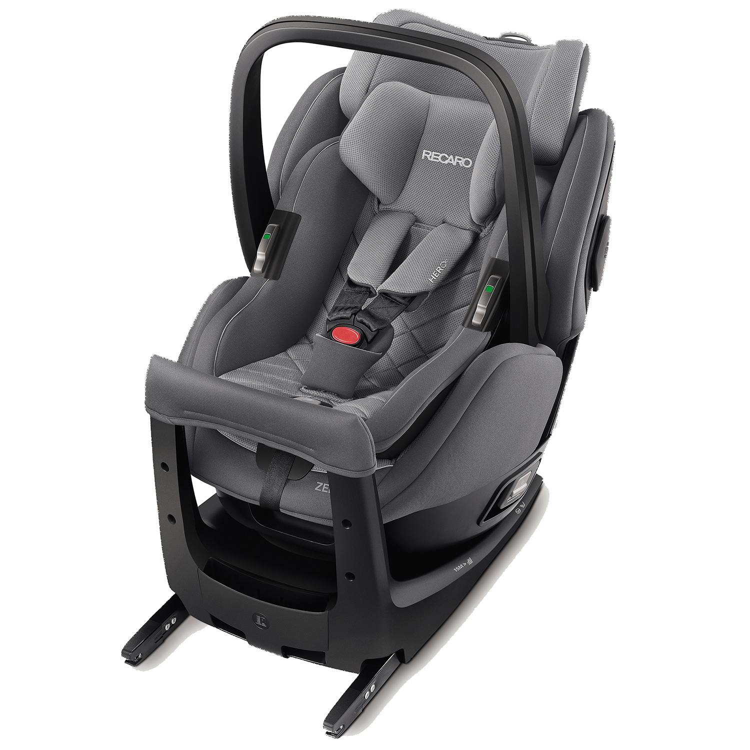 Автокресло Recaro Zero 1 Elite R129 Aluminium Grey - фото 2