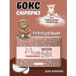 Подарочный бокс для девочки iLikeGift плюшевый