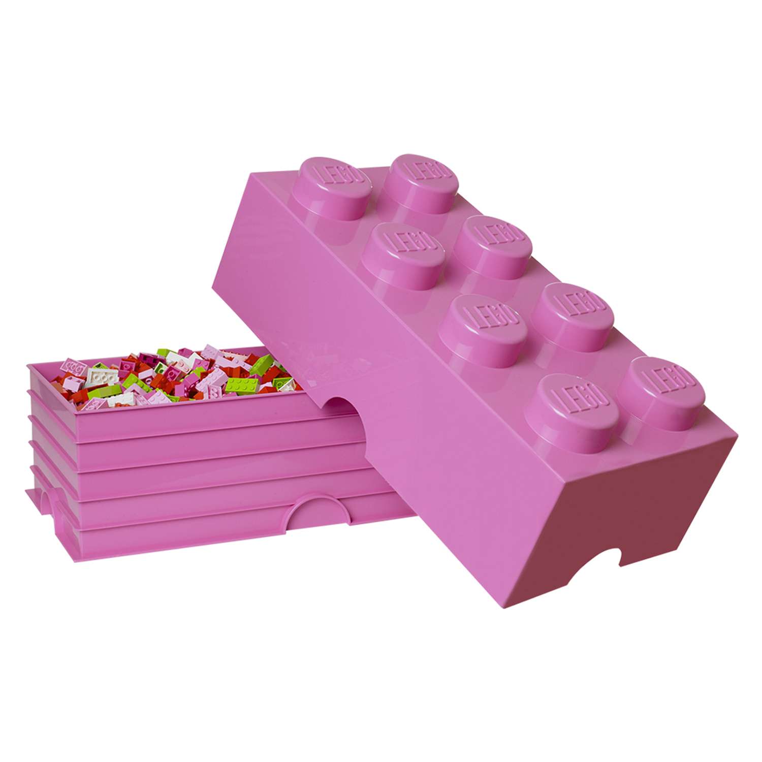 Ящик для игрушек LEGO Friends лиловый - фото 3