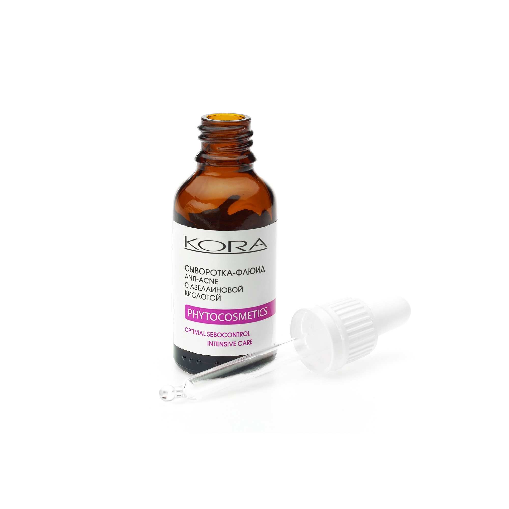 Сыворотка-флюид anti-acne KORA Уход за кожей лица 30 мл. - фото 5