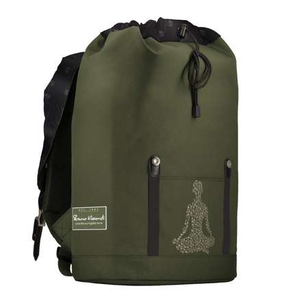 Рюкзак городской Bruno Visconti темно-зеленый Yoga