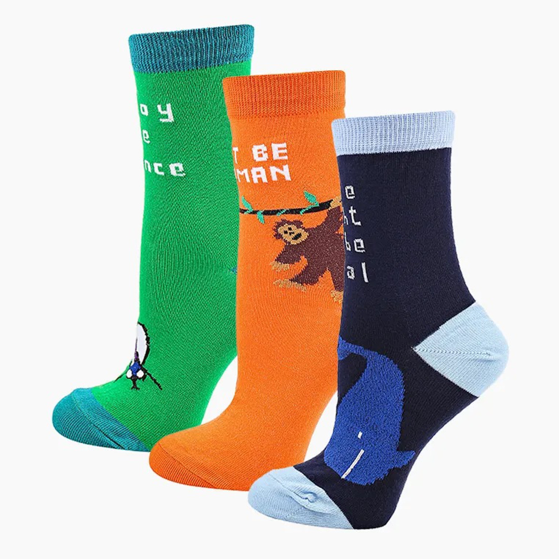 Носки 3 пары Big Bang Socks box3a121/животные - фото 1