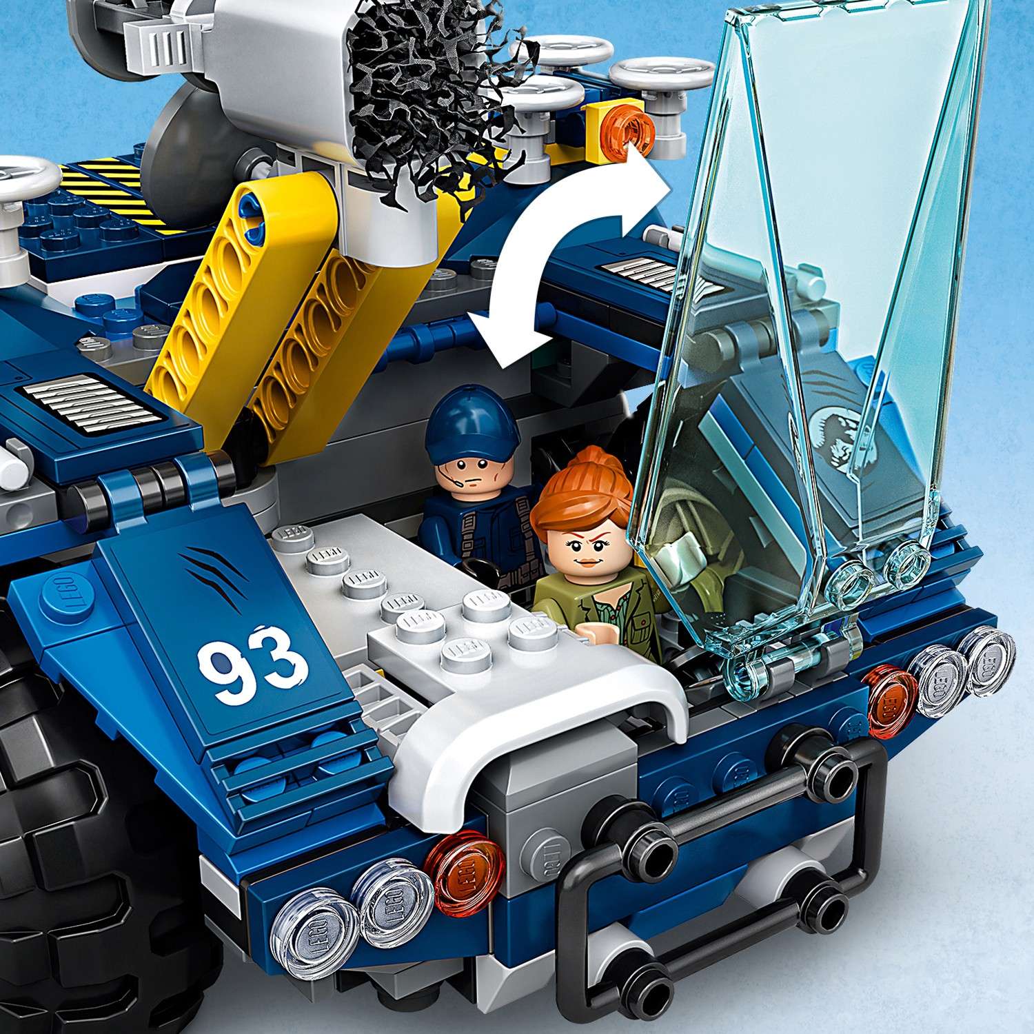 Конструктор LEGO Jurassic World Побег галлимима и птеранодона 75940 - фото 11