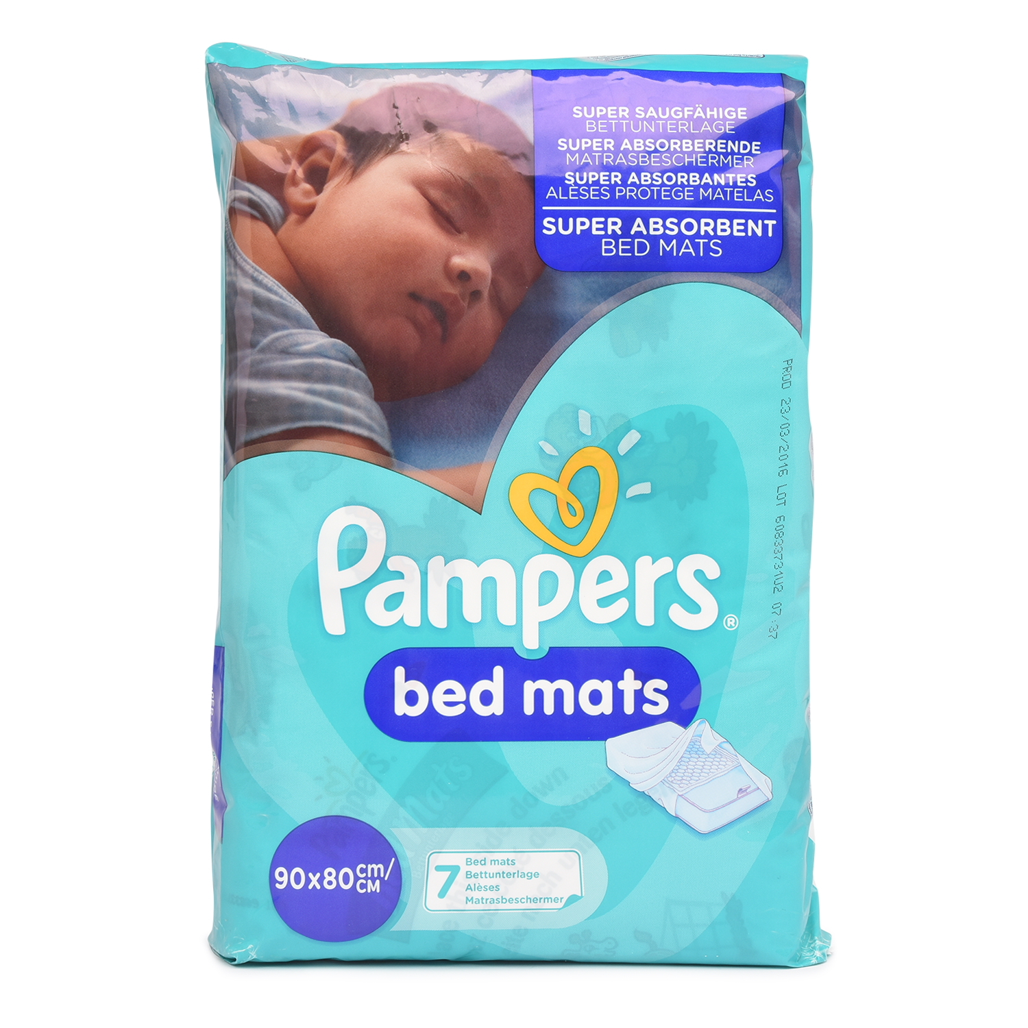 Простыни Pampers BedMats впитывающие 90*80см 7шт - фото 1