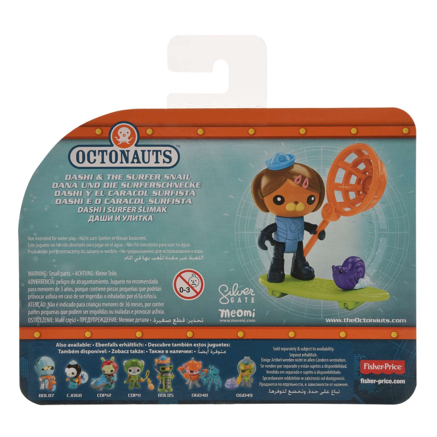 Фигурка Octonauts базовая Даша и Улитка CJD67 - фото 3