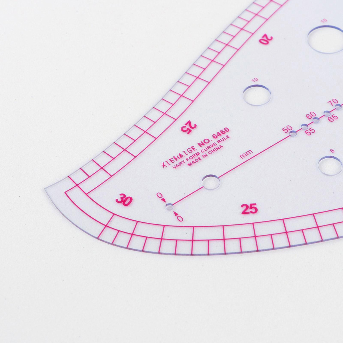 Лекало портновское Арт Узор метрическое для шитья изготовления игрушек конструирования выкройки Капля 25х13.5 см - фото 2