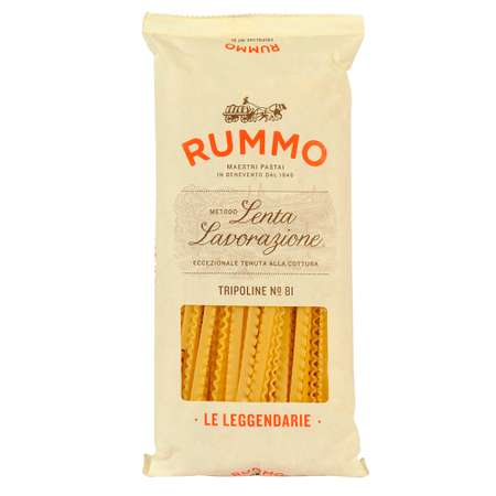 Макароны Rummo паста из твердых сортов пшеницы Особые Триполине n.81 500 г