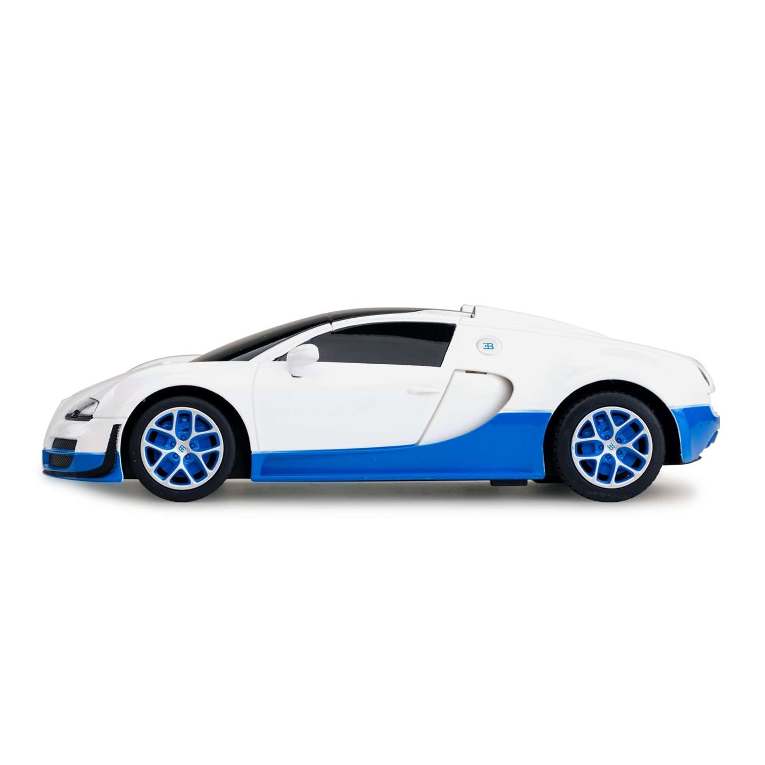 Машинка р/у Rastar Bugatti GS Vitesse 1:24 белая - фото 3