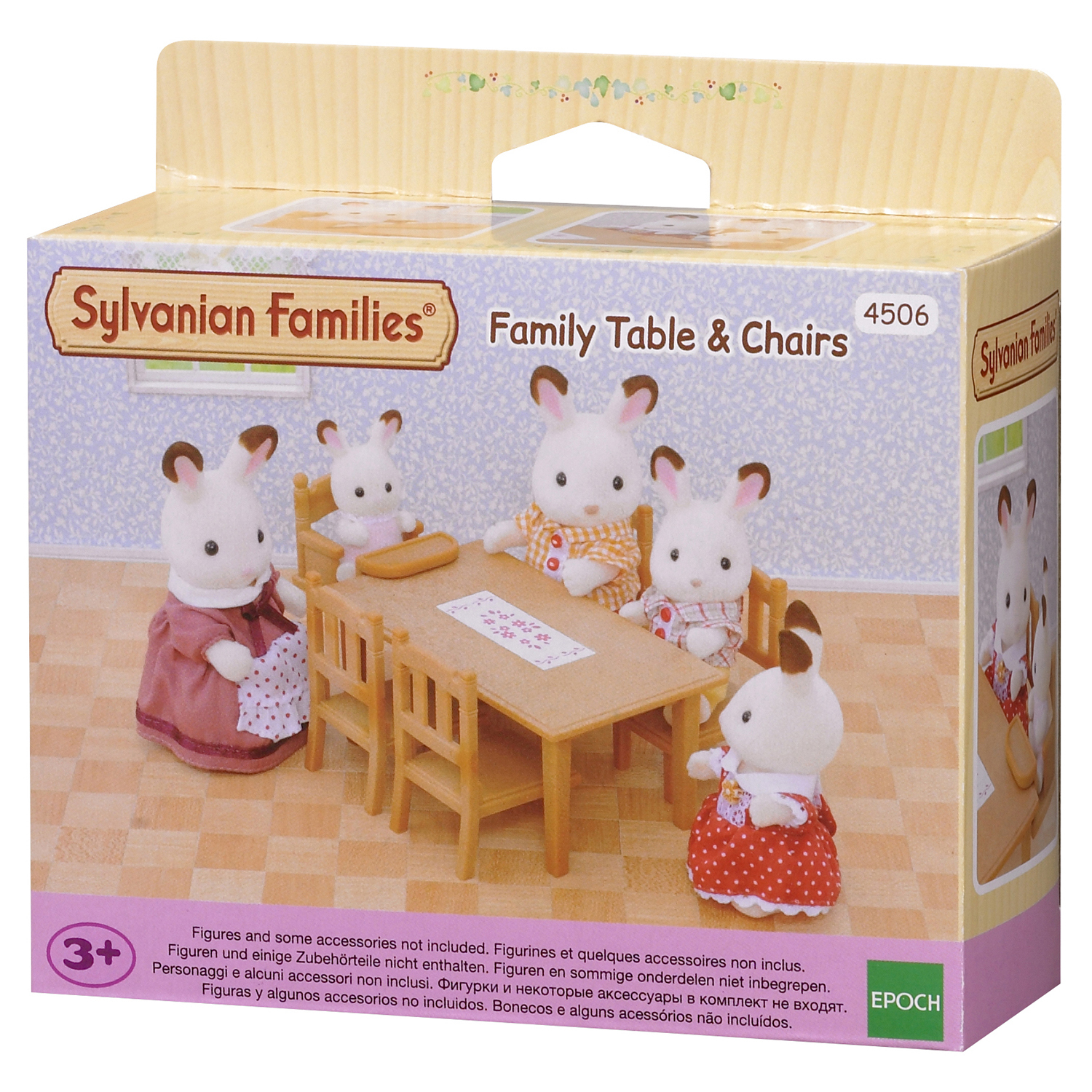 Игровой набор Sylvanian Families Обеденный стол со стульями - фото 2