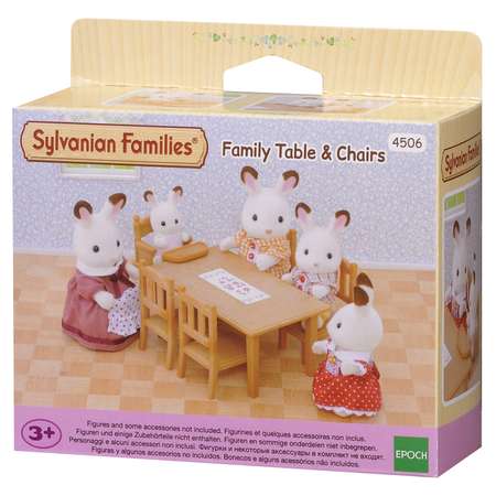 Набор Sylvanian Families Обеденный стол с 5-ю стульями (4506)