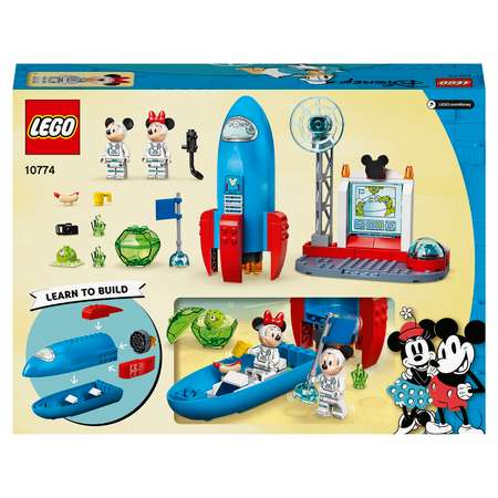 Конструктор LEGO Mickey and Friends Космическая ракета Микки и Минни 10774