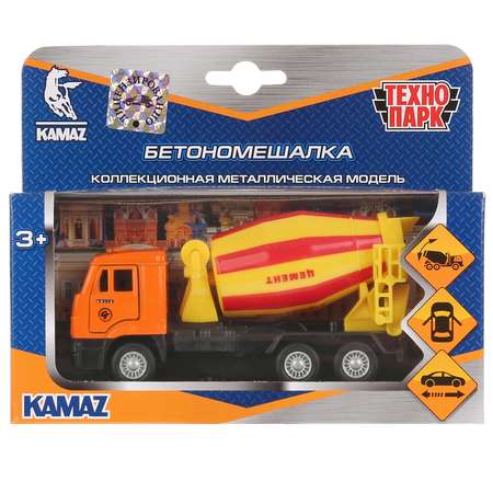 Машина Технопарк KaMAZ Бетономешалка 235875