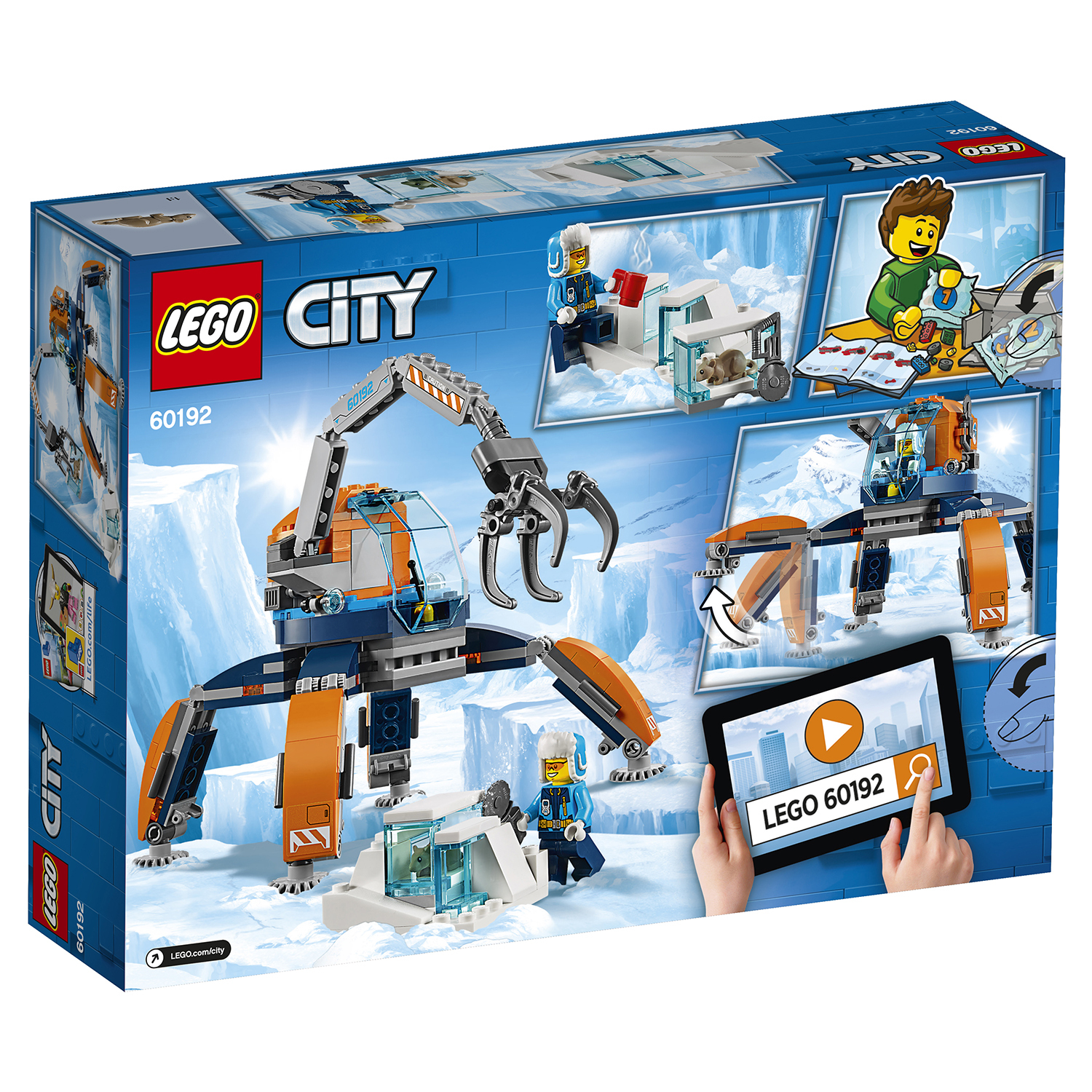 Конструктор LEGO City Arctic Expedition Арктический вездеход 60192 - фото 3