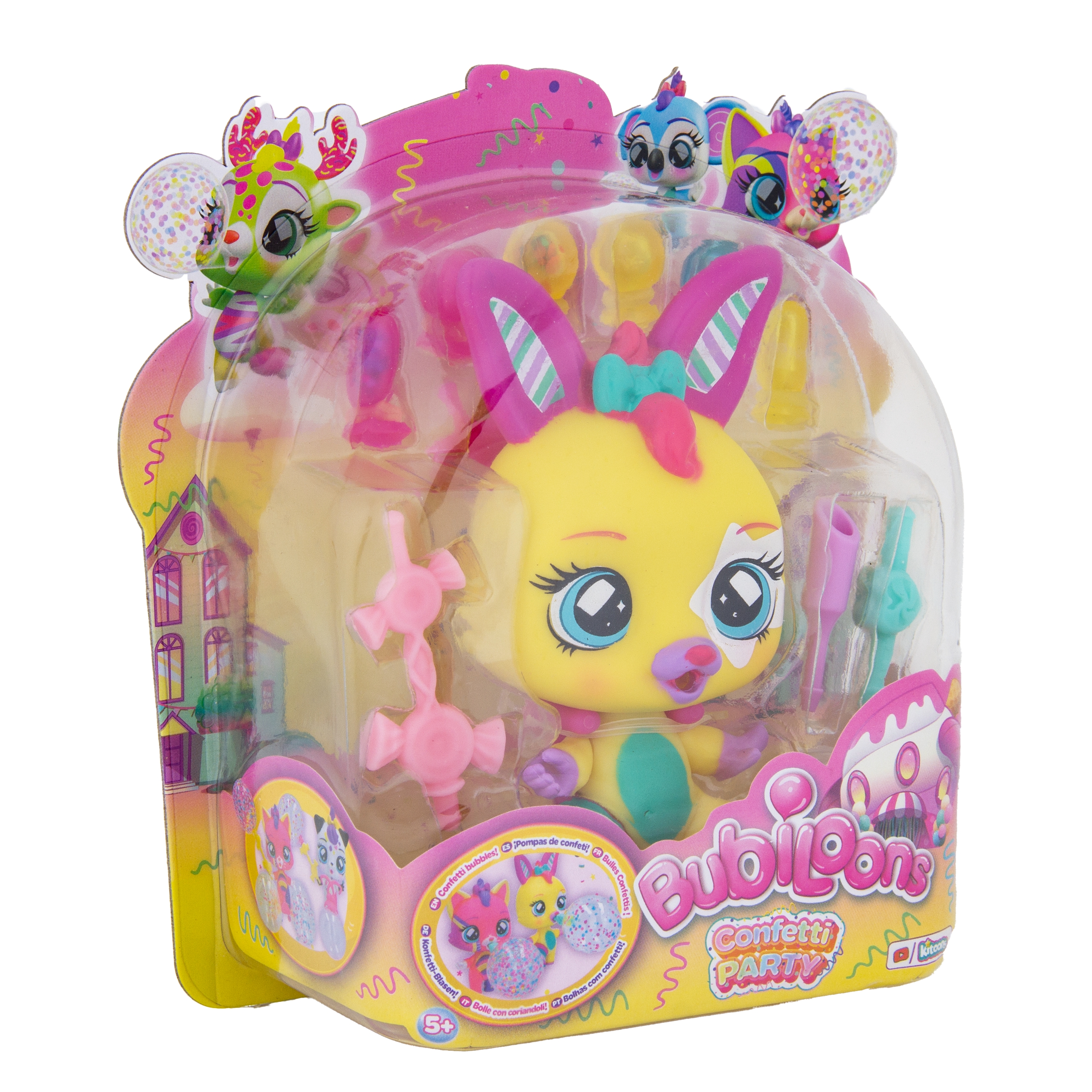 Фигурка IMC Toys Bubiloons confetti party Мила - фото 4