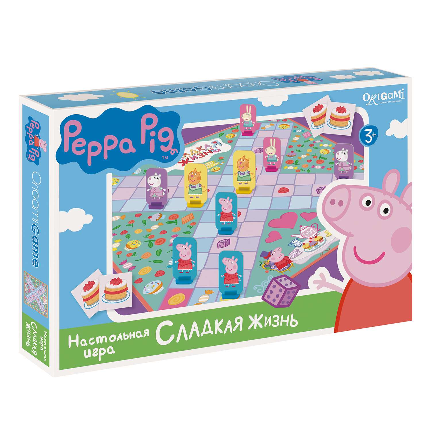 Игра настольная ORIGAMI Peppa Pig в ассортименте - фото 3