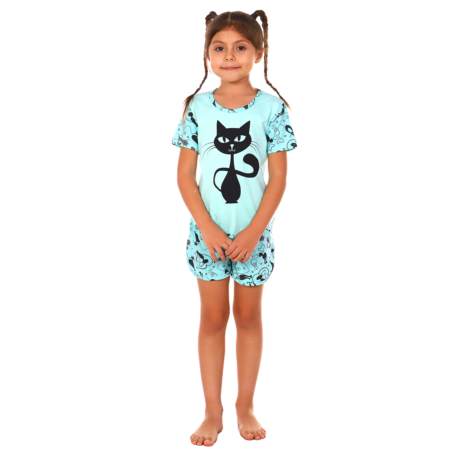 Пижама Детская Одежда 004К8/мятный8 - фото 2