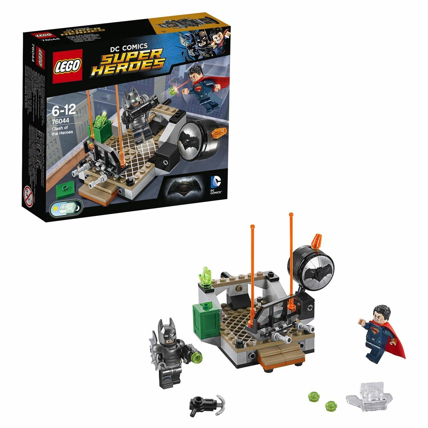 Конструктор LEGO Super Heroes Битва героев (76044) купить по цене 899 ₽ в  интернет-магазине Детский мир