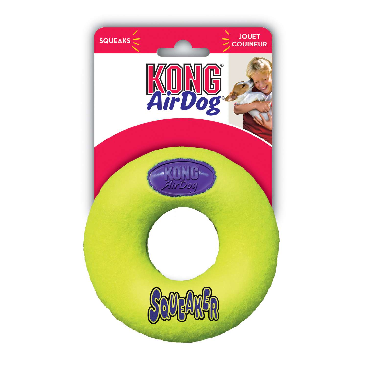 Игрушка для собак KONG Air Кольцо среднее ASD2 - фото 2