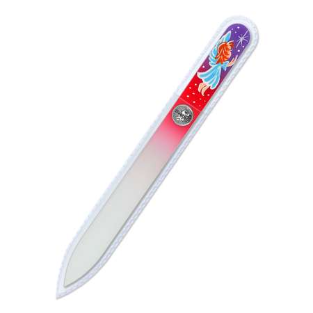 Пилка для ногтей BOHEMIA Czech Glass Nail Files 135мм разноцветный