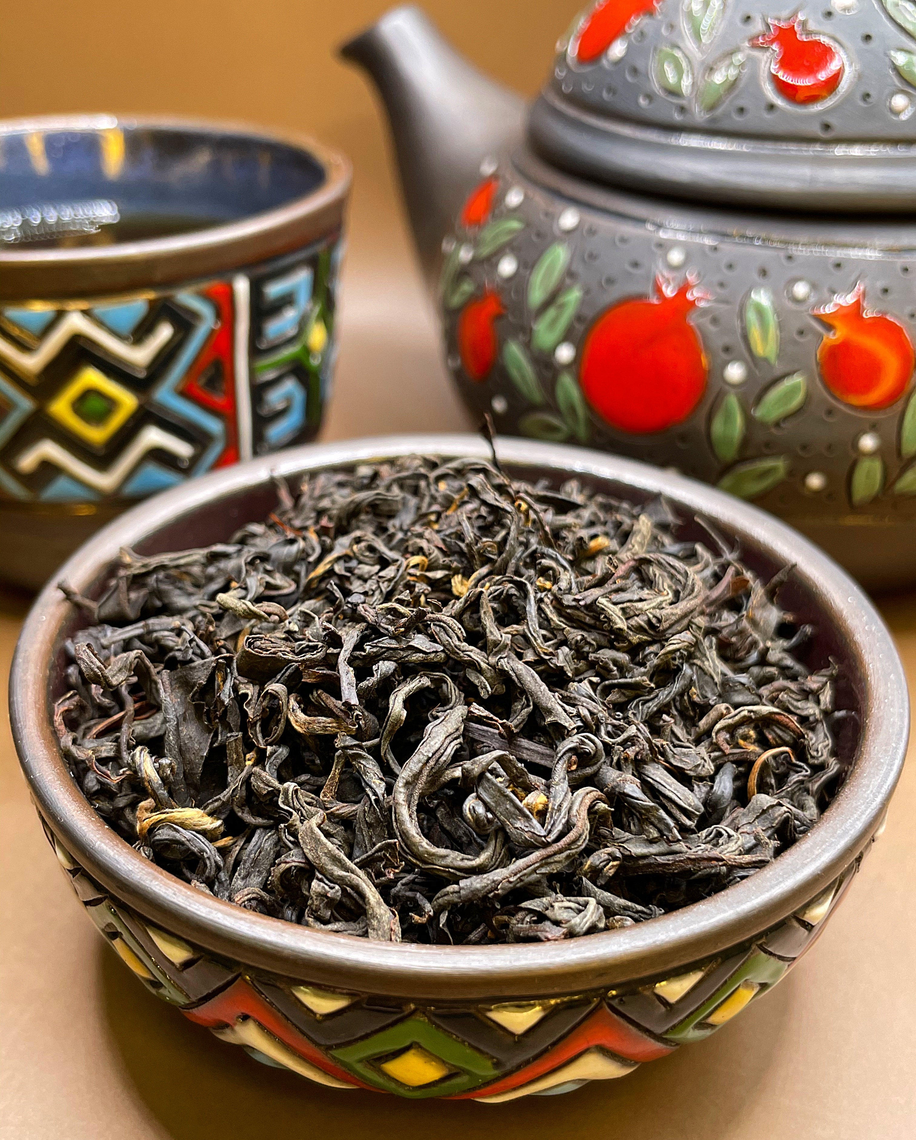 Черный крупнолистовой чай KANTARIA премиум в тубе - фото 4
