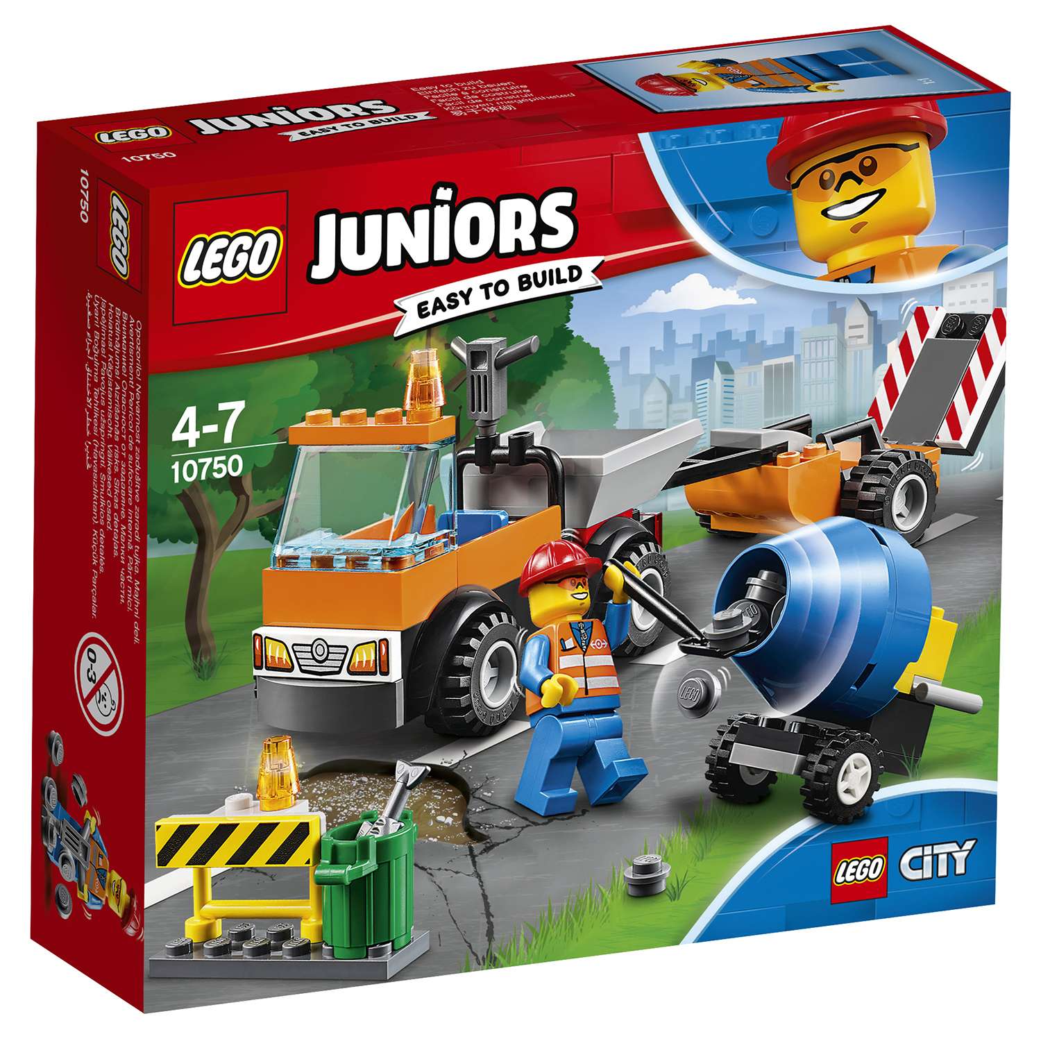 Конструктор LEGO Грузовик дорожной службы Juniors (10750) - фото 2