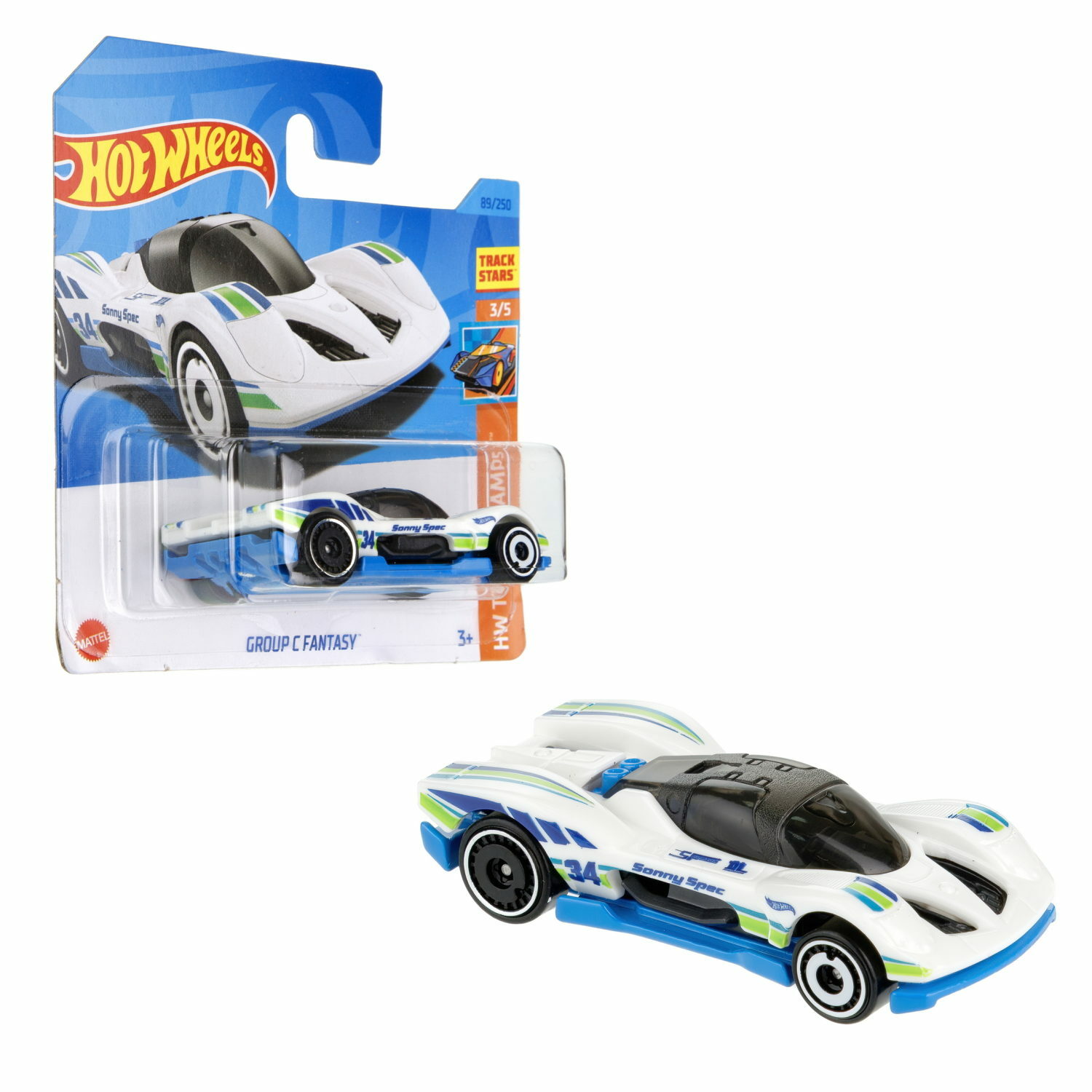 Автомобиль Hot Wheels без механизмов 5785-17 - фото 1