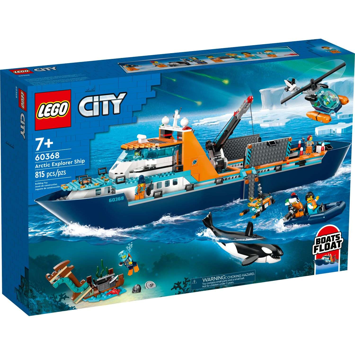 Конструктор LEGO City Arctic Explorer Ship 60368 - фото 1