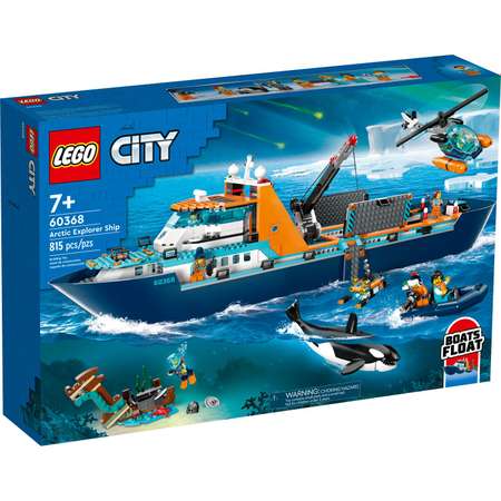 Конструктор LEGO City Arctic Explorer Ship 60368