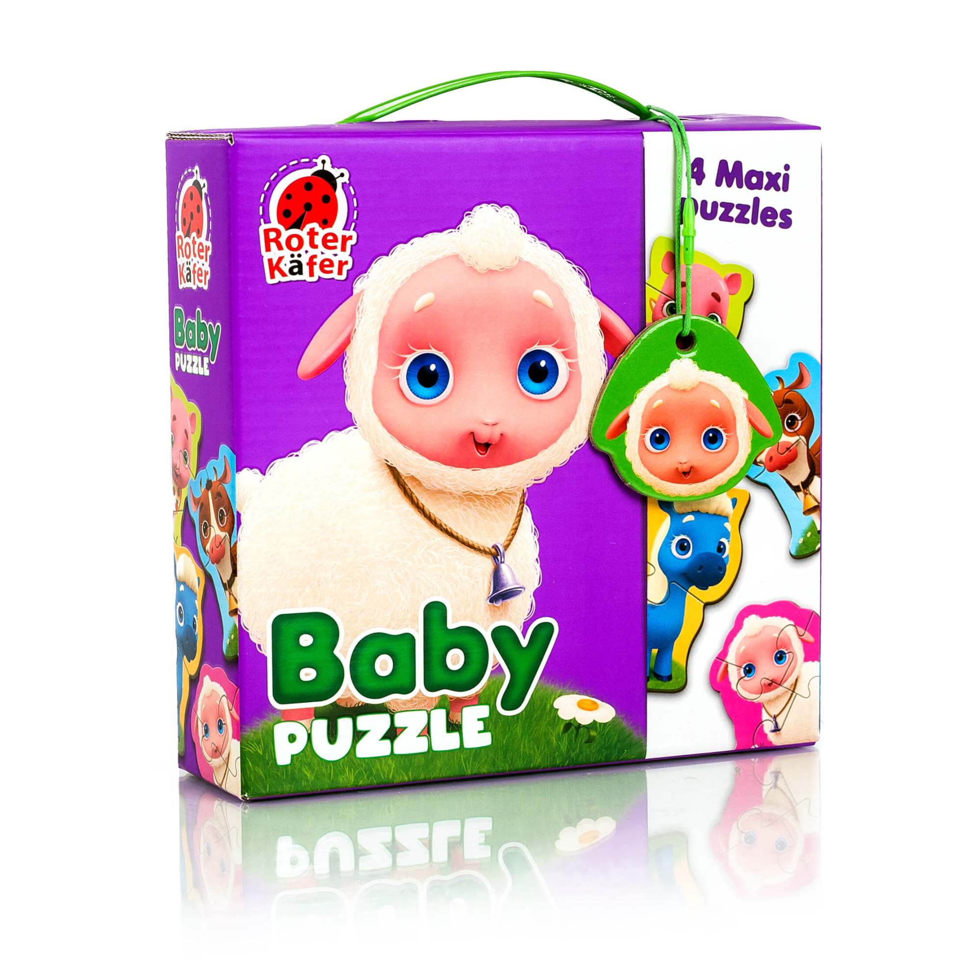 Набор пазлов Roter Kafer для малышей Baby puzzle MAXI Ферма - фото 1