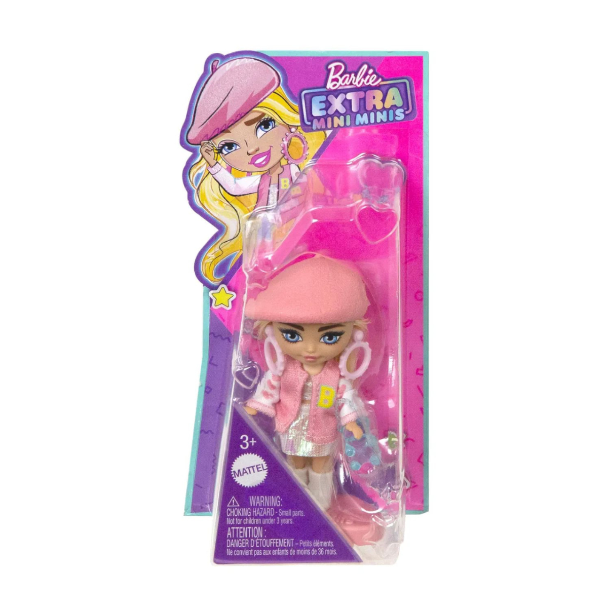 Игровой набор с куклой Barbie Extra Mini Minis 00-00019157 - фото 4