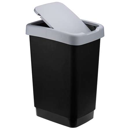 Контейнер для мусора IDEA Твин 25л Серый