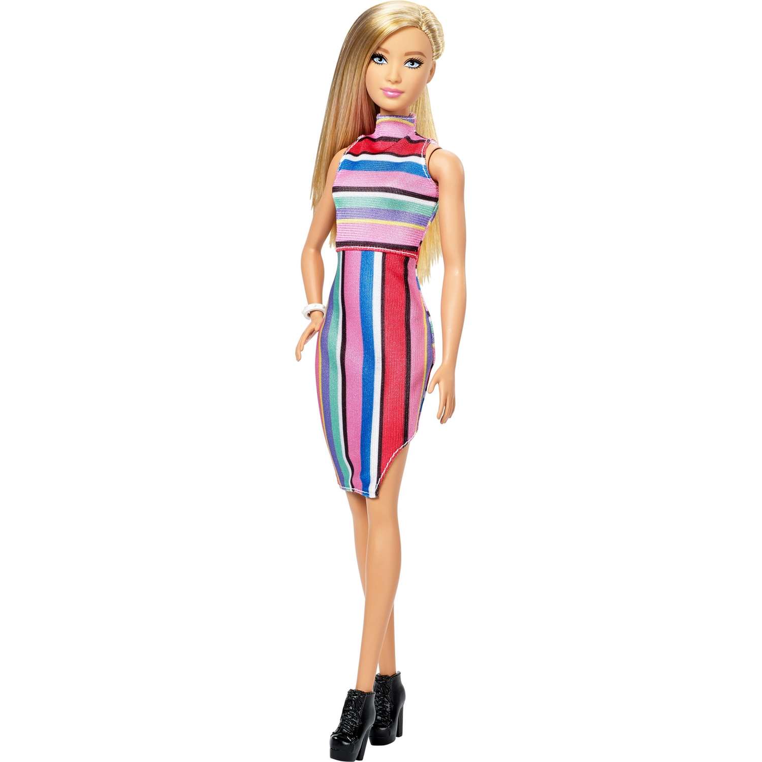 Кукла Barbie из серии Игра с модой DYY98 FBR37 - фото 1